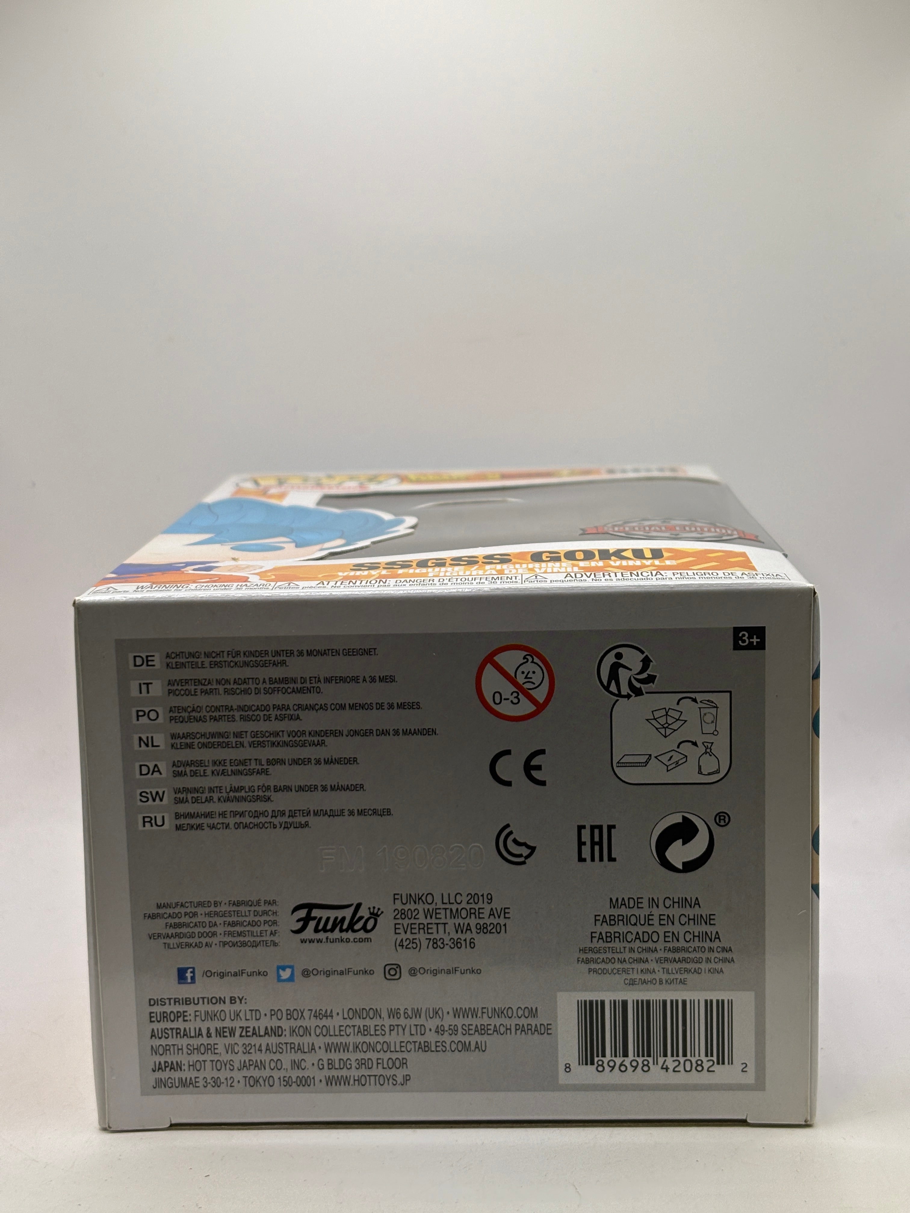 Funko POP! Animation Dragon Ball Super #668 SSGSS Goku Special Edition Figure